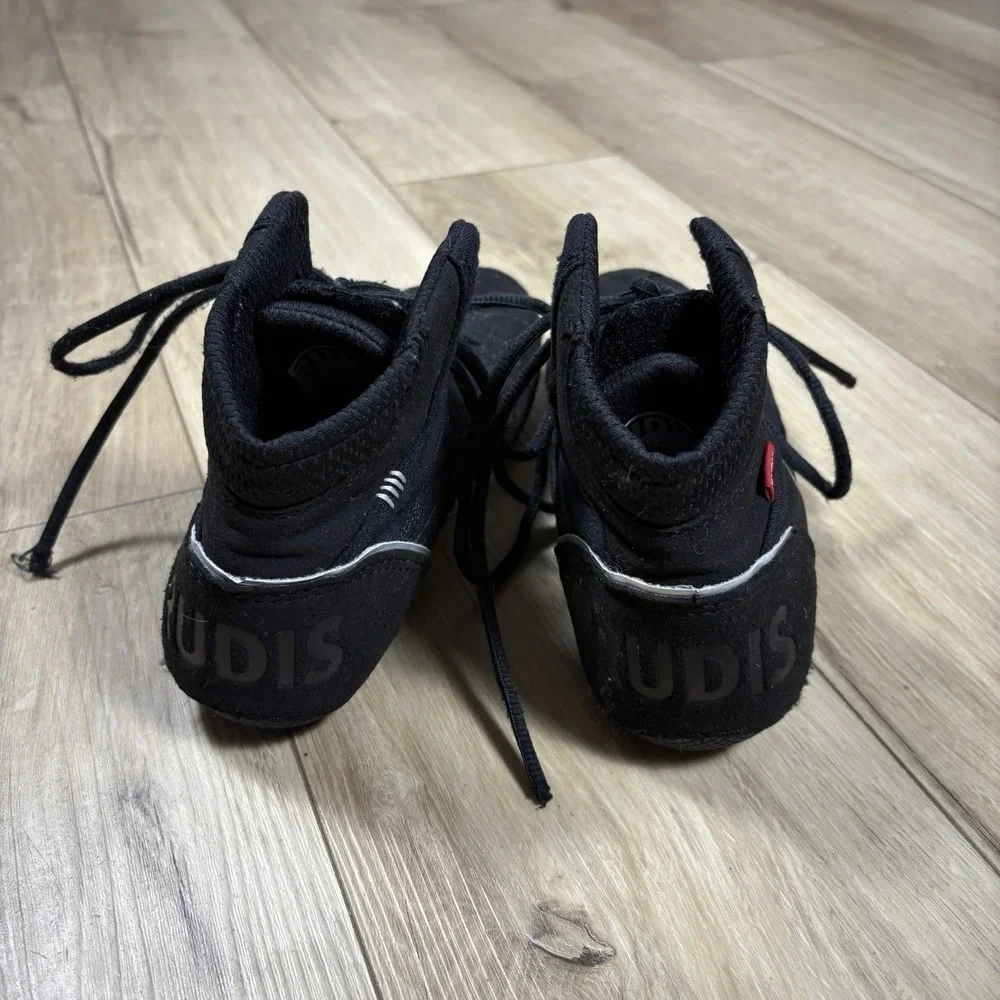 Rudis Colt 3.0 Black Wrestling Boxing Shoes Mens 9 RUDNC1006-BLKOUT Nice Black